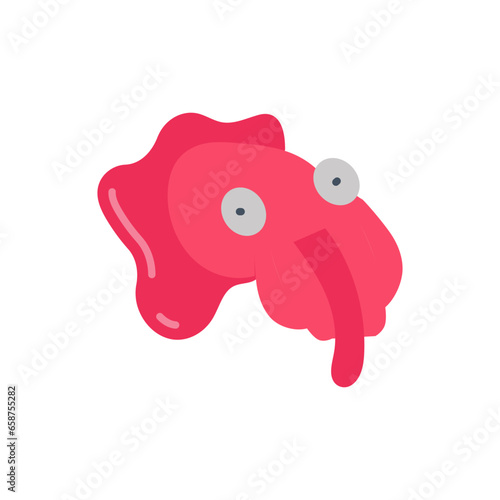 CuttleFish icon in vector. Illustration