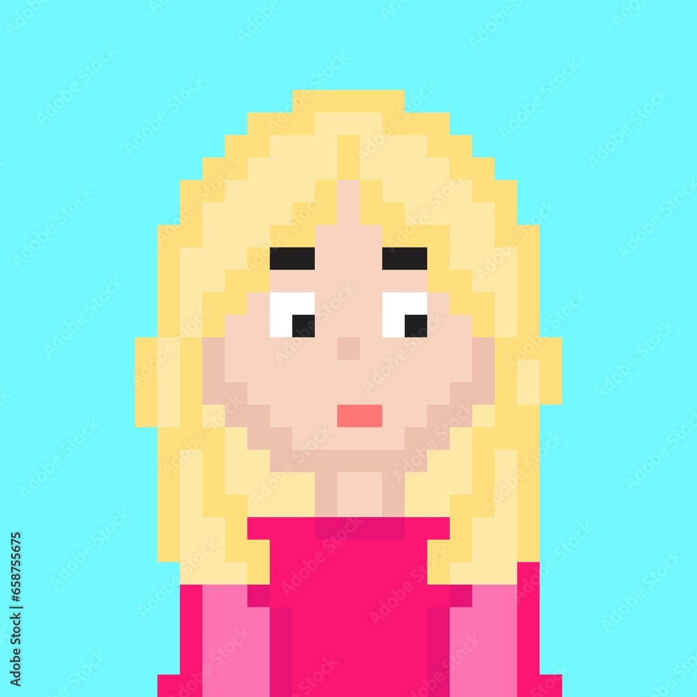 Obraz premium NFT pixel art | illustration | vector