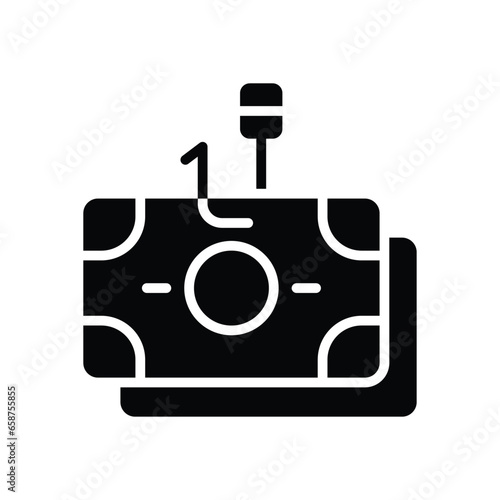 robbery glyph icon. vector icon for your website, mobile, presentation, and logo design.