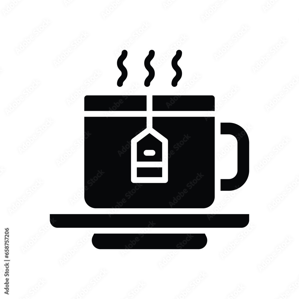 tea glyph icon. vector icon for your website, mobile, presentation, and logo design. tea glyph icon. vector icon for your website, mobile, presentation, and logo design.