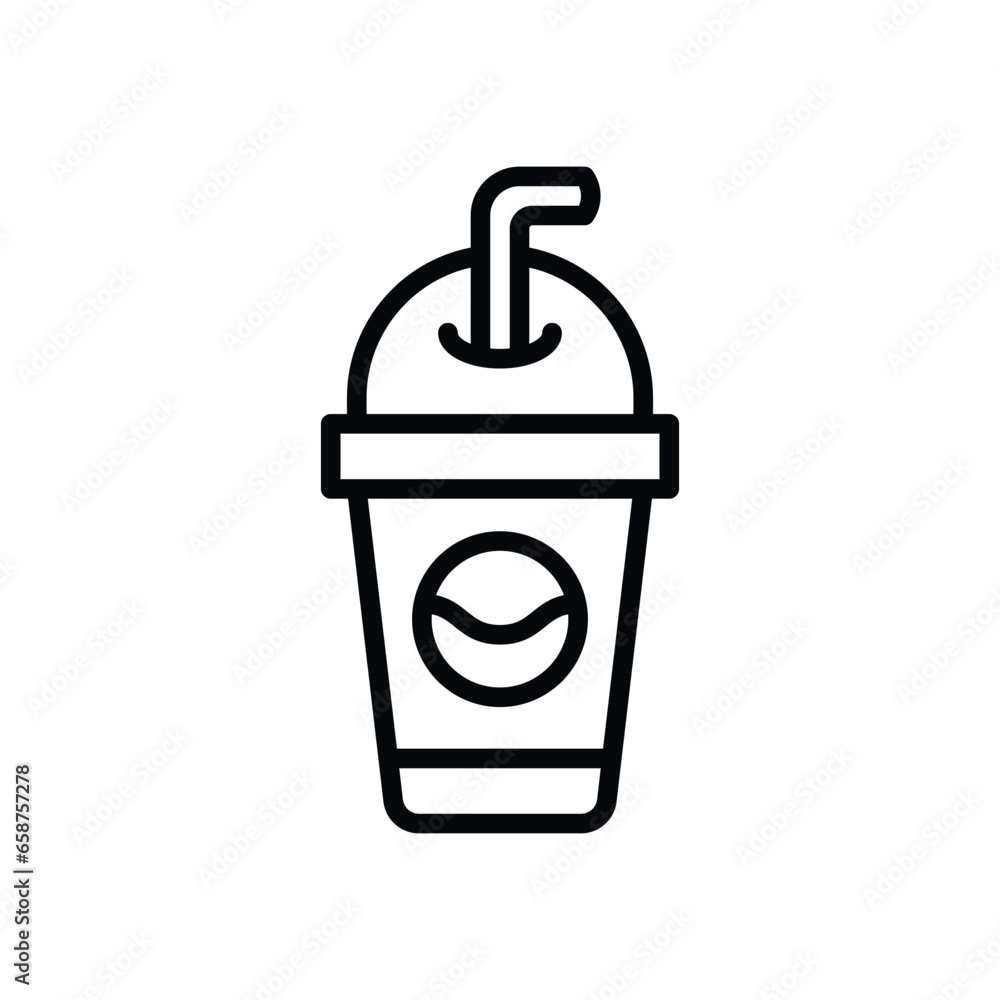 soft drink line icon. vector icon for your website, mobile, presentation, and logo design. soft drink line icon. vector icon for your website, mobile, presentation, and logo design.