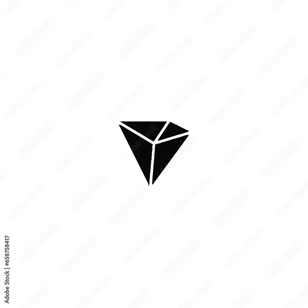 Tron icon. Simple style digital coin poster background symbol. Tron brand logo design element. Tron t-shirt printing. Vector for sticker. Tron icon. Simple style digital coin poster background symbol. Tron brand logo design element. Tron t-shirt printing. Vector for sticker.