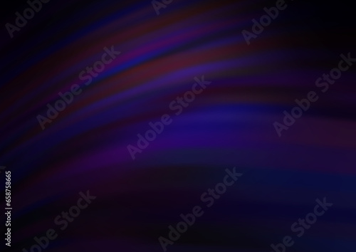 Dark Purple vector template with abstract lines. An elegant bright illustration with gradient. Brand new design for your ads, poster, banner.