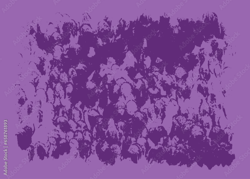 Obraz premium Abstract purple paint texture for banner creating with vector gouache spot