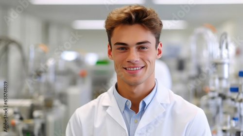 Chemistry Lab Happiness  A 20-Year-Old Assistant