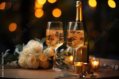 Champagne Toast for Special Occasion