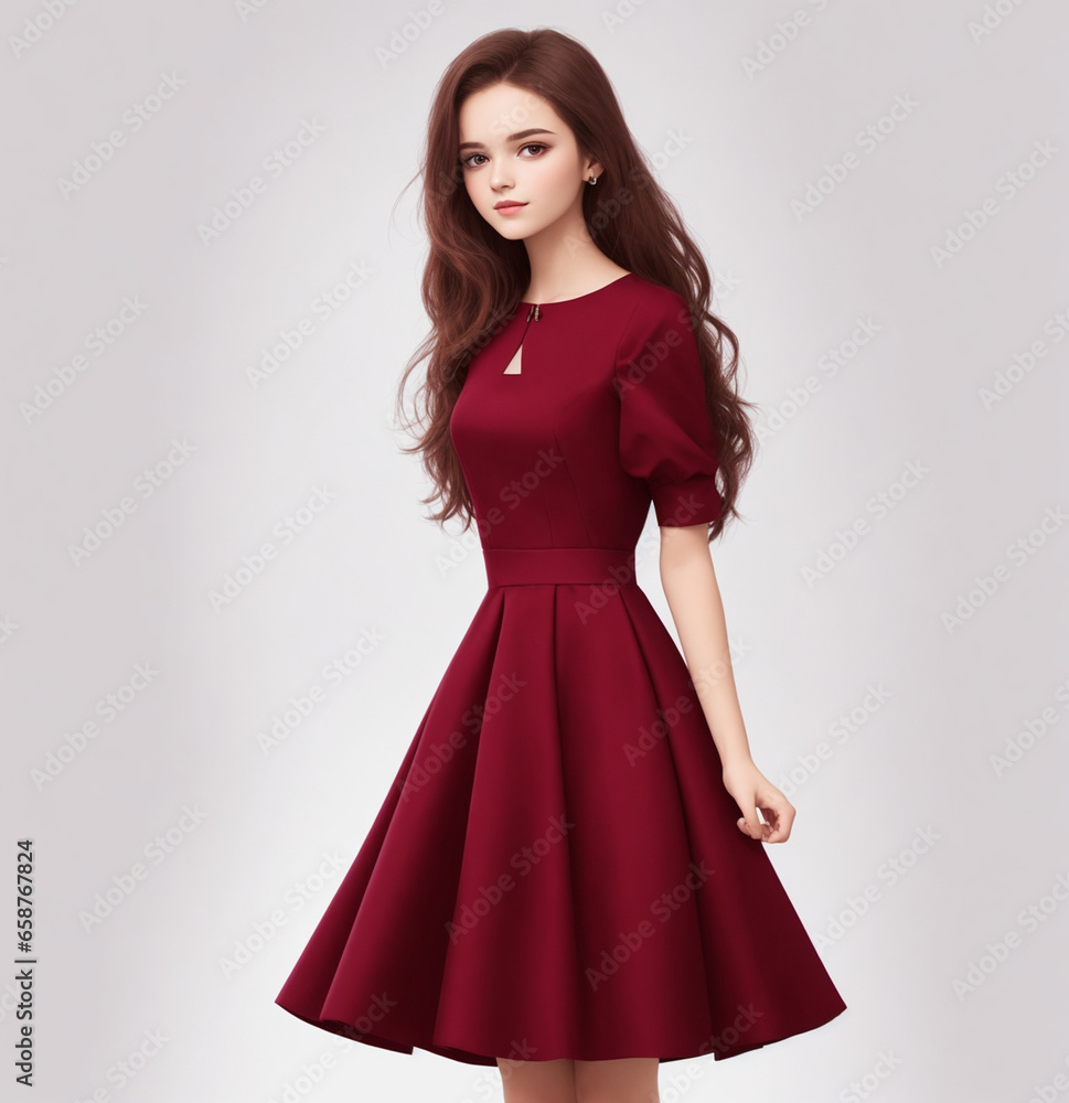 There is a beautiful young woman There is a beautiful young woman