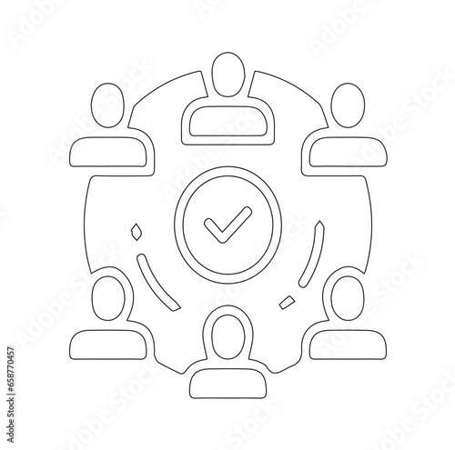 social network concept