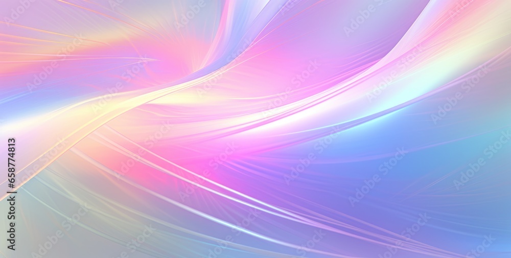 Obraz premium Iridescent pearlescent holographic abstract background.