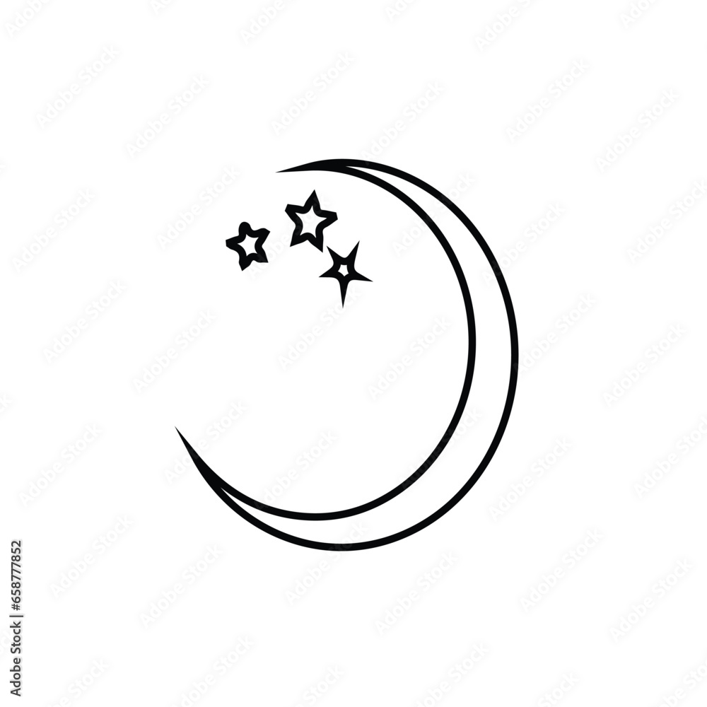 moon and stars moon and stars