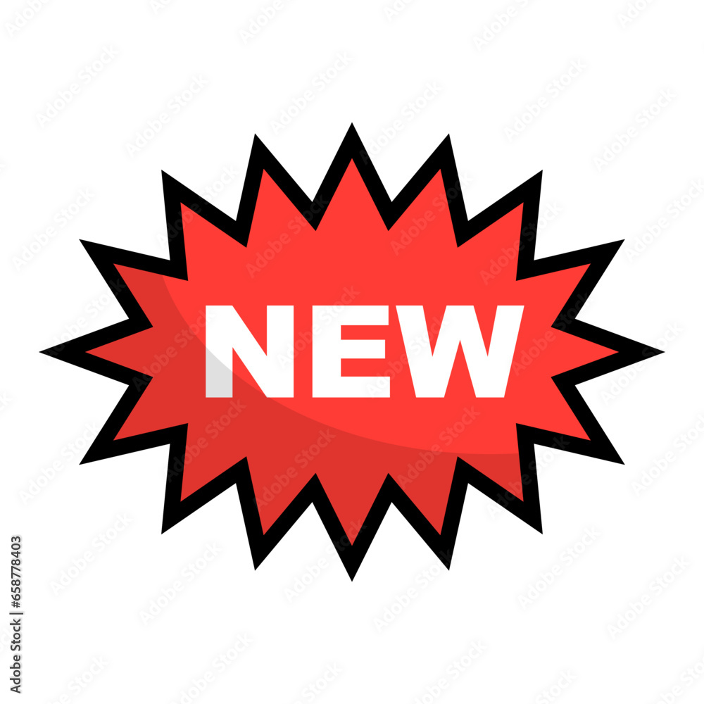 New product NEW icon. New release notice. Vector. New product NEW icon. New release notice. Vector.