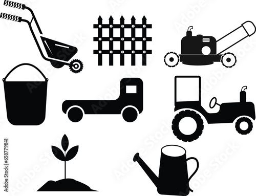 agriculture icon vector