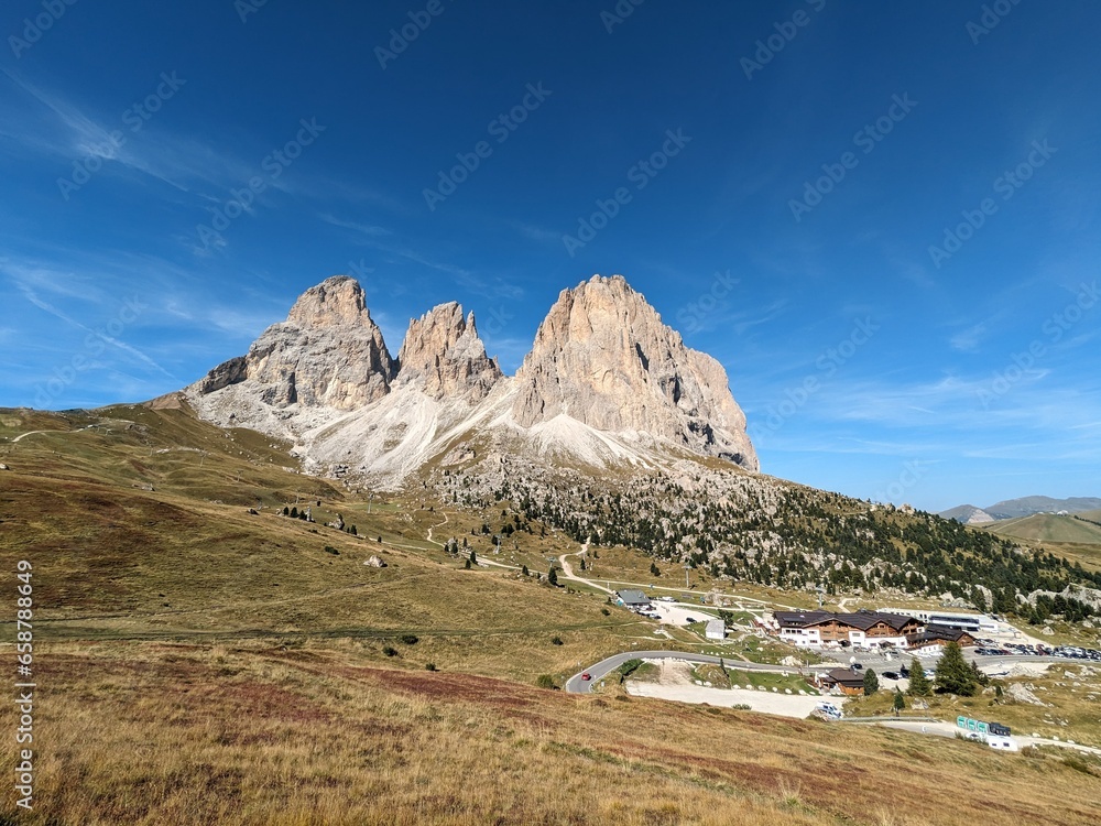 Beautiful landscape of Italian dolomites-with mountain meadows,lakes and rocky and sharp mountain tops,Dolomite Alps mountains, Trentino Alto Adige region, Sudtirol, Dolomites, Italy Beautiful landscape of Italian dolomites-with mountain meadows,lakes and rocky and sharp mountain tops,Dolomite Alps mountains, Trentino Alto Adige region, Sudtirol, Dolomites, Italy