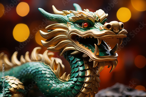 Golden Dragon, A Symbol of Prosperity and Festivity