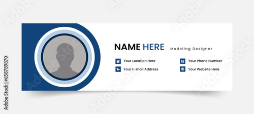 Email signature Footer Branding and Styling