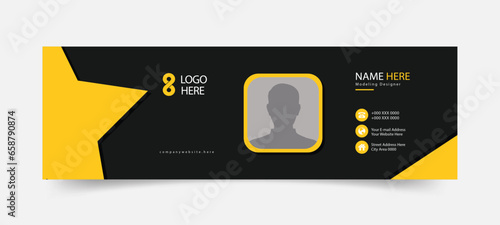 Personalized Email Signature Graphic