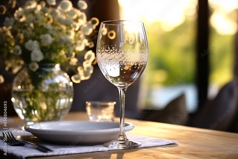 Elegant table setting with candles in restaurant. Selective focus. Romantic dinner setting with candles on table in restaurant.
Elegant table setting with candles in restaurant. Selective focus. Romantic dinner setting with candles on table in restaurant.