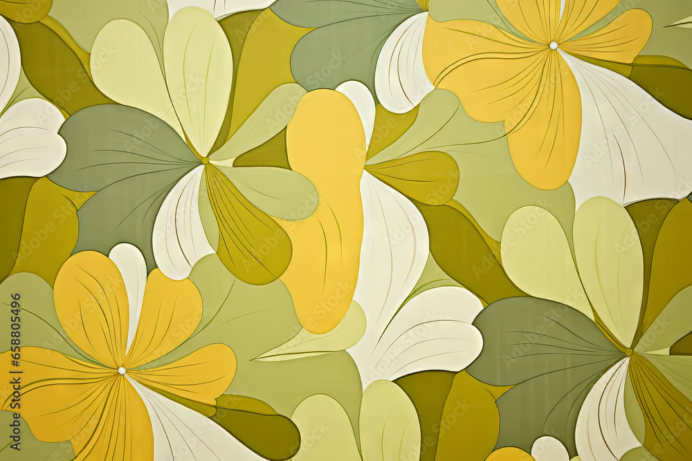 1970s green floral interior wallpaper 1970s green floral interior wallpaper