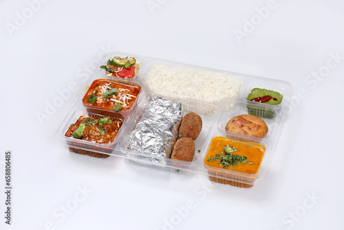 фотографія Mini meal or fixed dish which is served by most of restaurants