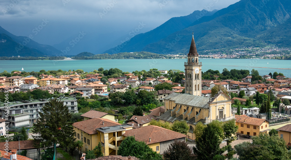 Village on Lake Como
