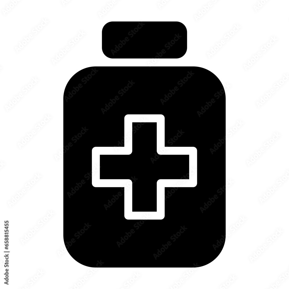 Pill bottle icon Pill bottle icon