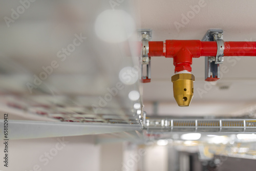 Clean agent fire suppression system used in data centers, backup battery rooms, electrical rooms (under 400 volts), sub-floors or tape storage libraries.