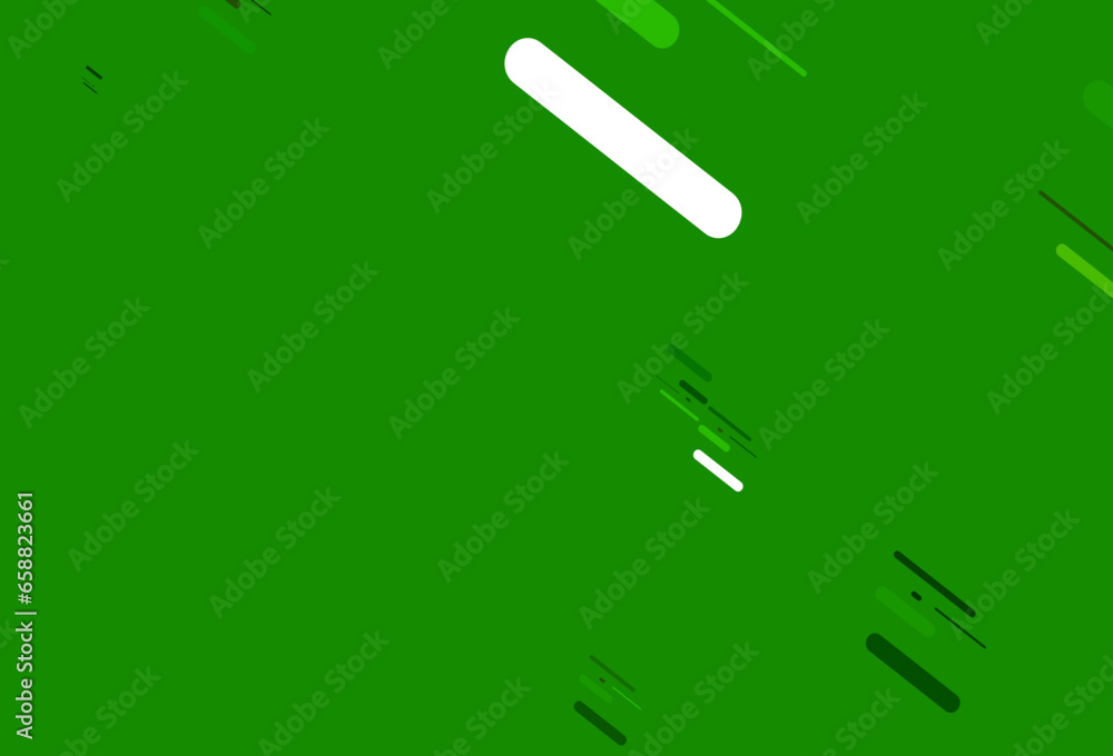 Light Green vector template with repeated sticks. Light Green vector template with repeated sticks.
