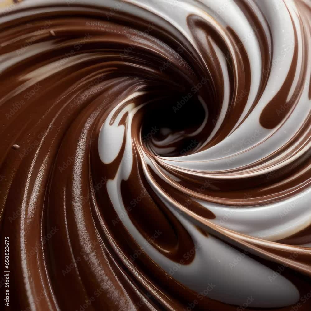Liquid chocolate background. Chocolate Wavy Cream Animation. Looped 3d Animation. Background for social media posting. Liquid chocolate background. Chocolate Wavy Cream Animation. Looped 3d Animation. Background for social media posting.