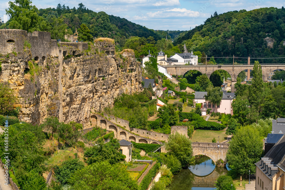 Bock Casemates, a rocky fortification in Luxembourg City