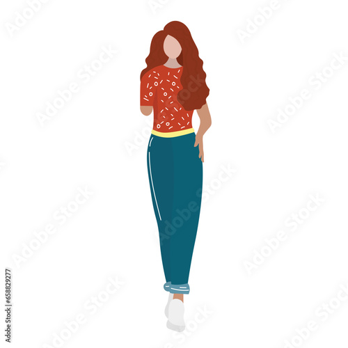 Woman with amputated arm on white background