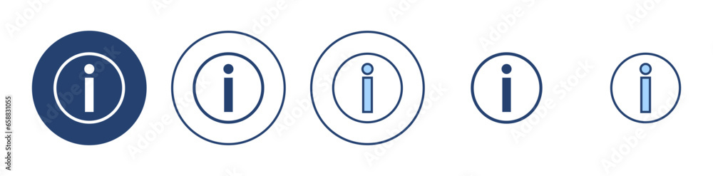 Information sign icon vector. about us sign and symbol. question mark icon Information sign icon vector. about us sign and symbol. question mark icon