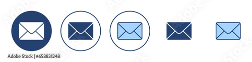 Mail icon vector. email sign and symbol. E-mail icon. Envelope icon