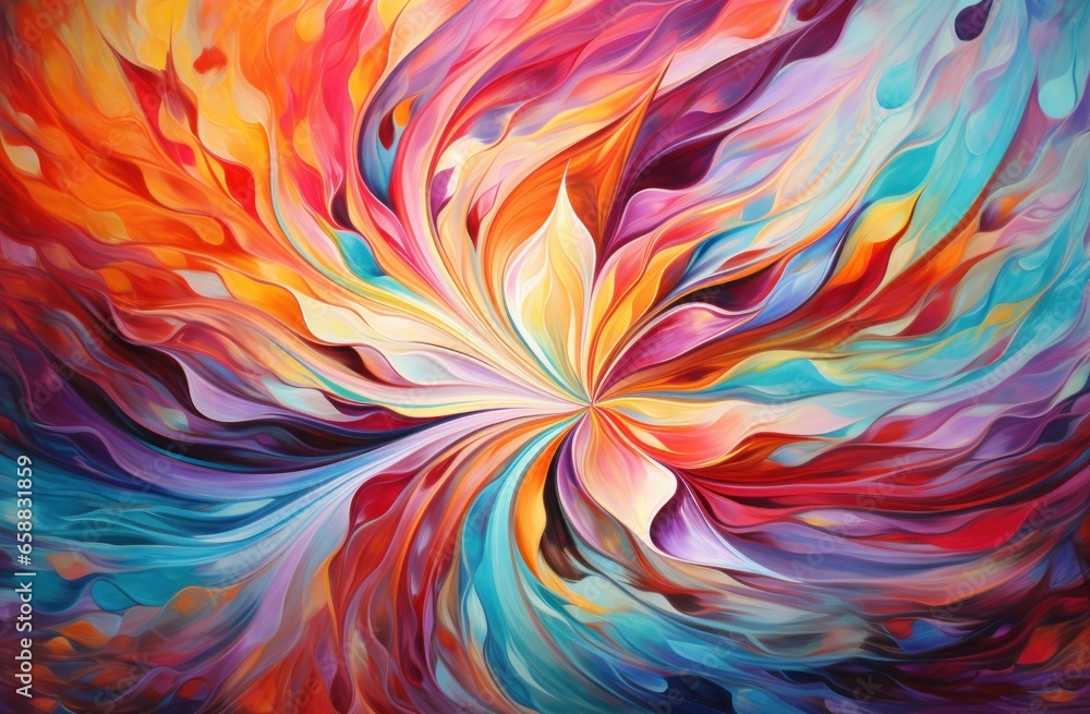 a colorful swirly pattern a colorful swirly pattern