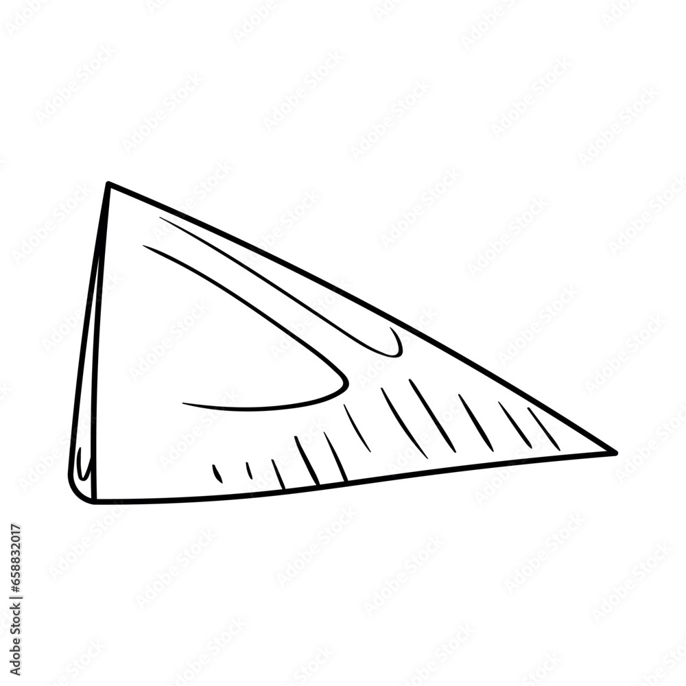 Confectionery bag on white background Confectionery bag on white background