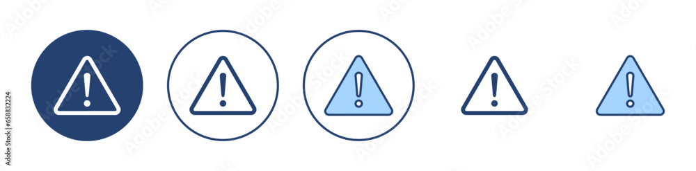 Exclamation danger icon vector. attention sign and symbol. attention sign Exclamation danger icon vector. attention sign and symbol. attention sign