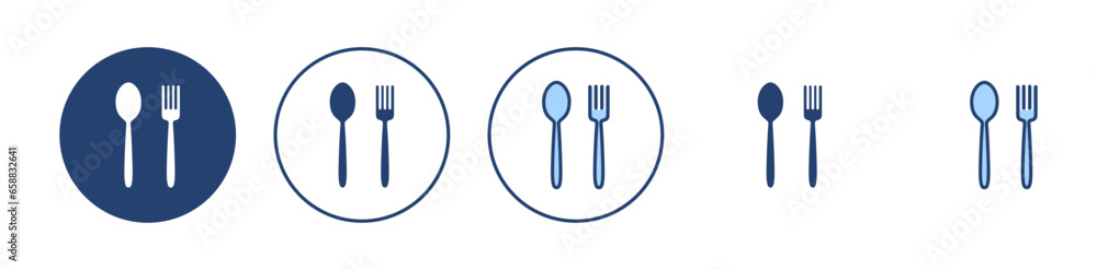 spoon and fork icon vector. spoon, fork and knife icon vector. restaurant sign and symbol spoon and fork icon vector. spoon, fork and knife icon vector. restaurant sign and symbol