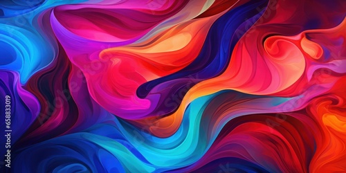 a colorful swirly background