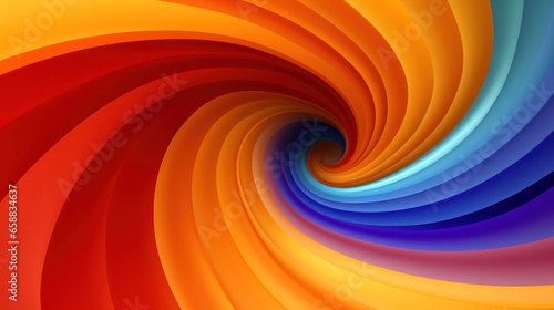 a colorful swirl of lines