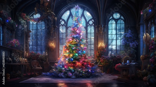 Indoor Christmas Tree © Left