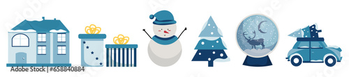 Collection of Christmas ite...