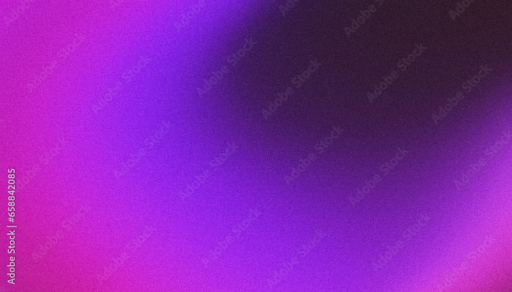 Fototapeta premium Dark purple pink magenta grainy gradient background abstract poster banner header design noise texture copy space