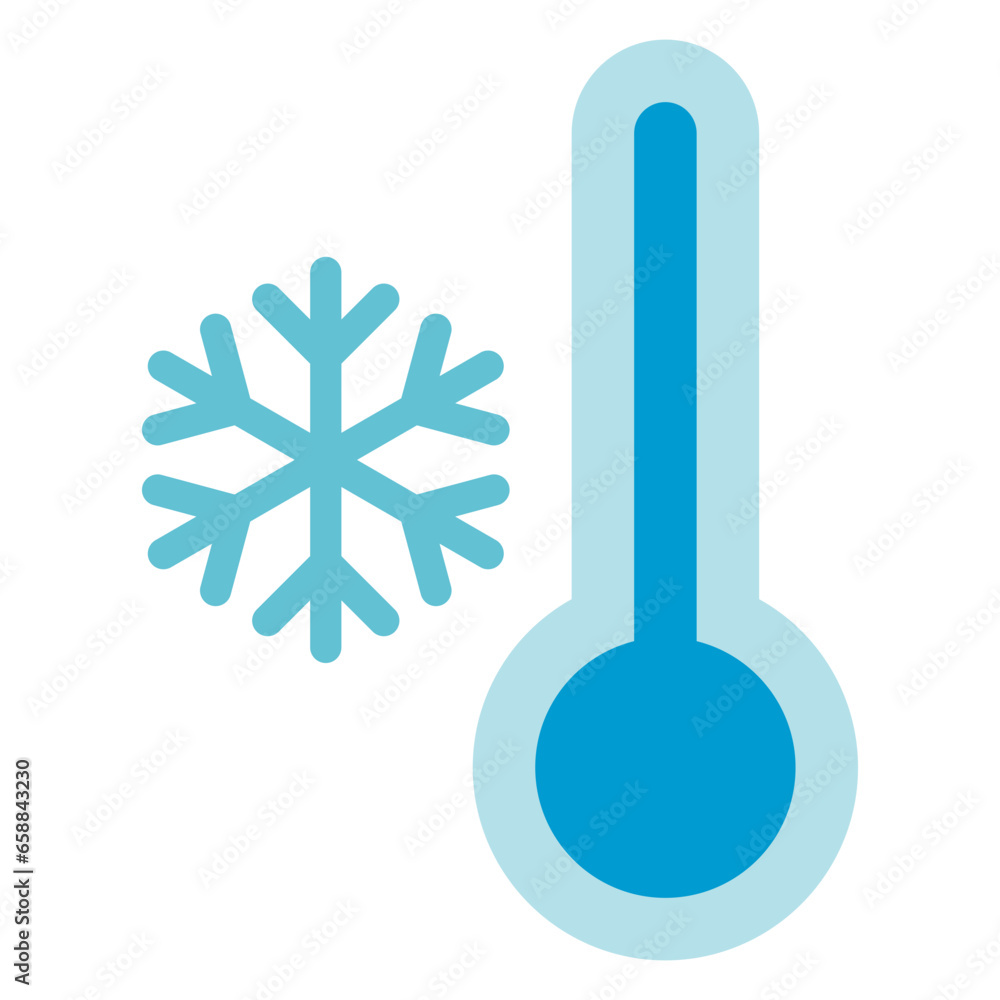 low temperature illustration low temperature illustration