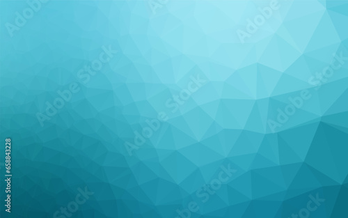Light BLUE vector polygonal template. Geometric illustration in Origami style with gradient. Brand new style for your business design.