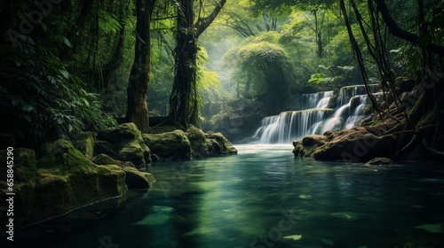 waterfall in the forest