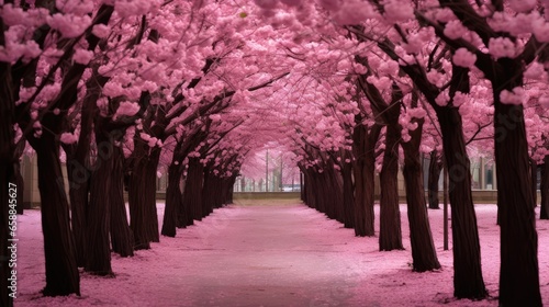 trees in the park