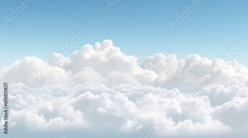 Realistic white soft clouds panorama cut out transparent backgrounds 3d render png
 photo