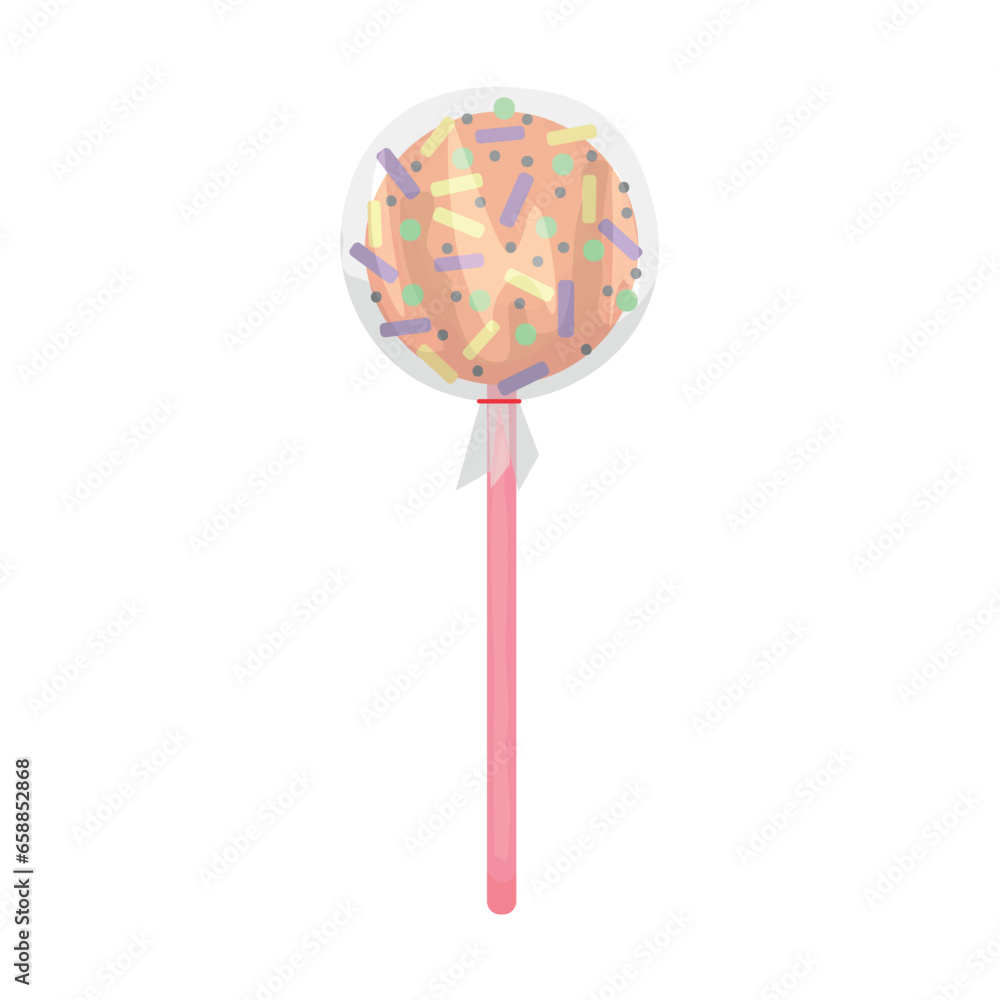 Tasty lollipop on white background Tasty lollipop on white background