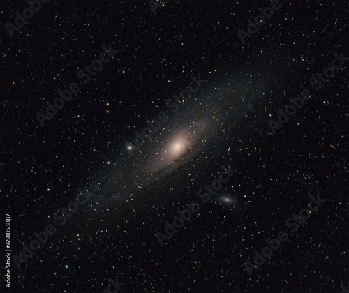 Andromeda Galaxy night sky