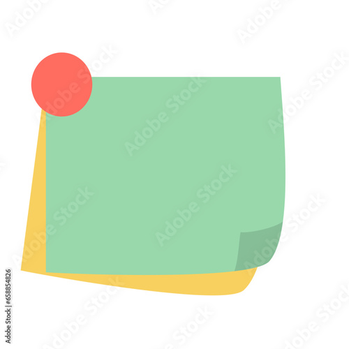 Sticky Note Illustration
