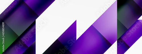 Vivid abstraction unfolds. Triangles in seamless harmony, composing dynamic geometric backdrop. Interplay of angles and hues forms captivating tapestry, evoking modernity and artistic allure